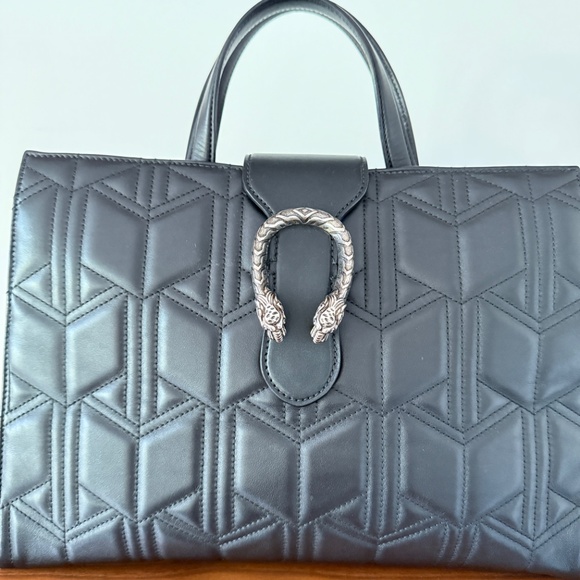 Gucci Dionysus Tote Bag Black - Picture 8 of 15